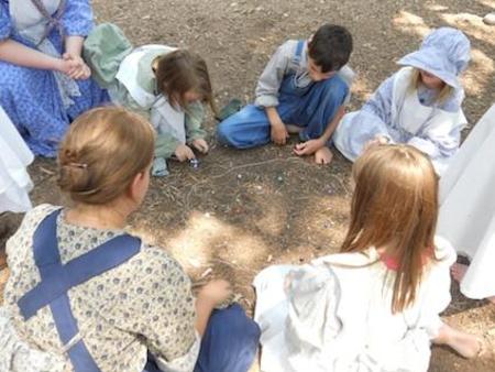 Prairie Adventure Camp at Chestnut Square - kids playing games