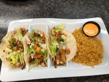 fish tacos at torres mexican steakhouse in florence ky