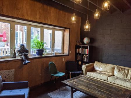 nomad lounge area interior