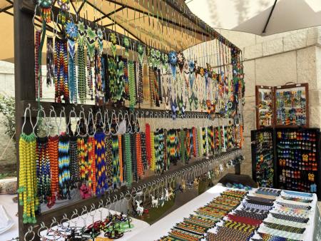 Artisan show vendor stall for River Walk