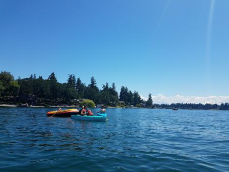 Kayaking in Lakewood