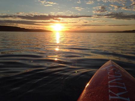 5 am sunrise at Owen Beach