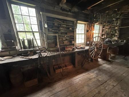 The workshop where buggies were made.