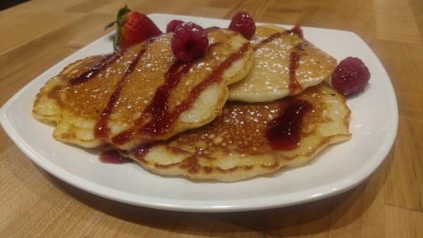 Cinnamon Sugar and Spice Cafe Pancakes