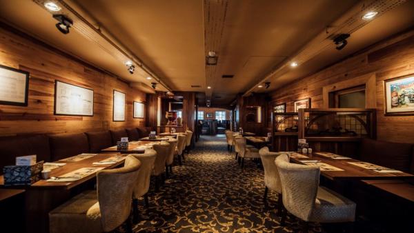 Interior of Robinsons Bistro and Bar.