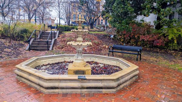 Scribner House Gardens Fountain