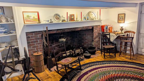 Scribner House Fireplace
