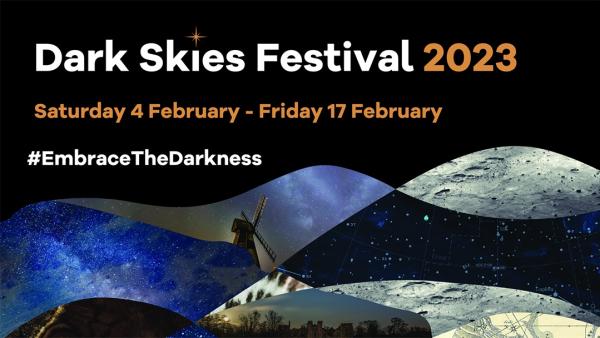 A poster for South Downs National Park Dark Skies Festival