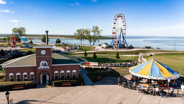 Bay Beach Amusement Park Drone