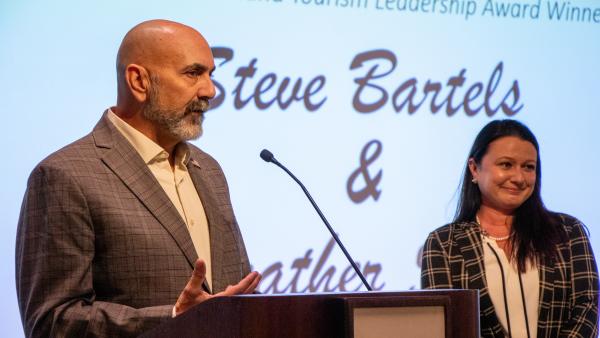 Steve Bartels + Heather Setser speaking