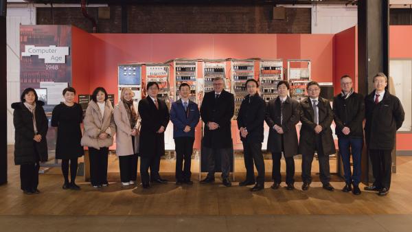 Osaka Delegation at the Museum of Science and Industry