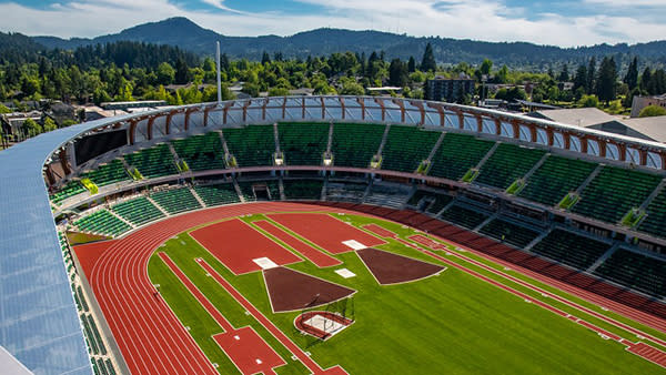 Hayward Field Aerial View