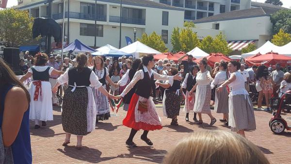 Tarantella Dancers performing at Festa Italia