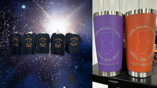 Utters LLC, a local embroidery and screen printing company will offer fun eclipse themed souvenirs, including glow-in-the-dark shirts and thermal cups.