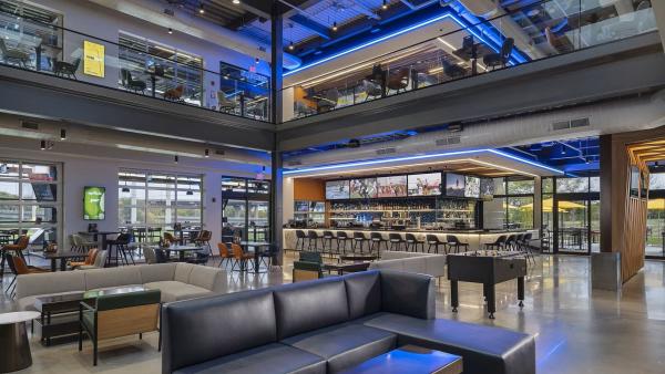Topgolf Interior