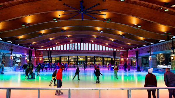 Ice skating in Central Park Valparaiso