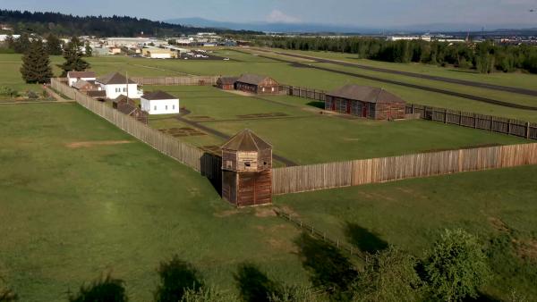 Fort Vancouver Overhead