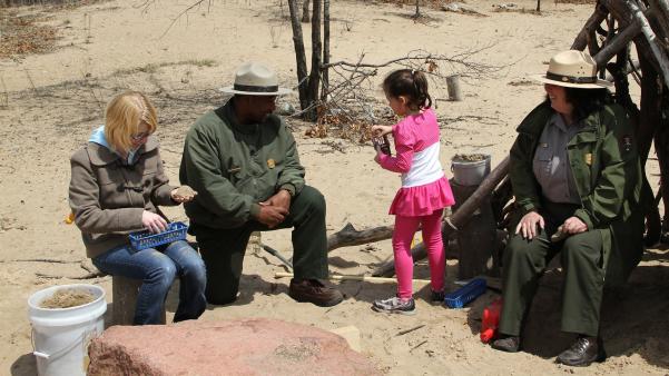 Indiana Dunes Nature Play Zone at the Douglas Center