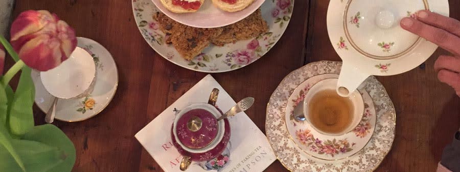 Diversitea Cafe in the Corn Hall in Cirencester