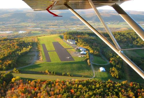 Chemung - Fall View from glider