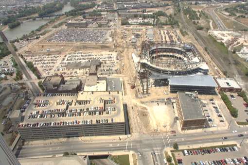 Nationwide Arena - Construction