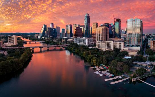 Apex Studios Austin Skyline Drone
