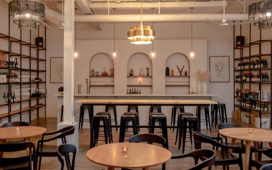 Cape Bottle Room Tasting Area