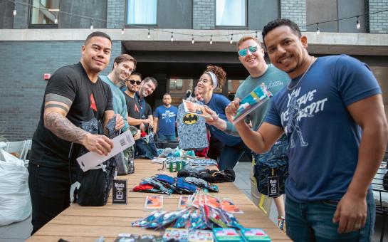 Carrying Hope Hope Pack Teambuilding Event