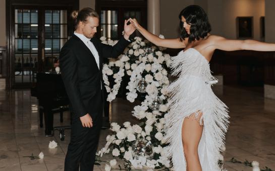 Dancing Driskill Couple