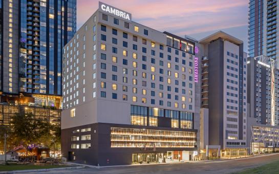 Cambria Austin Downtown exterior of building