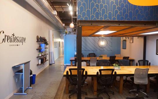 Study Hall at Createscape Available for Meetings