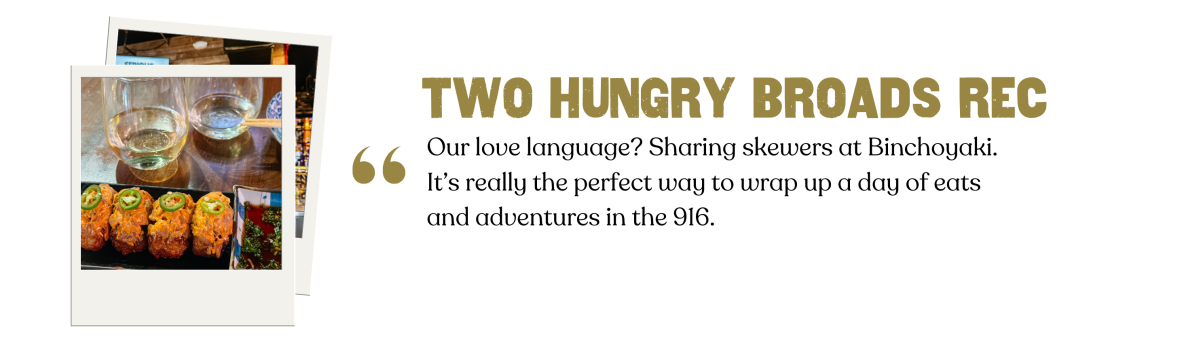 Two Hungry Broads - Binchoyaki
