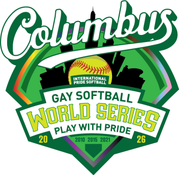 Gay Softball World Series 2026 logo