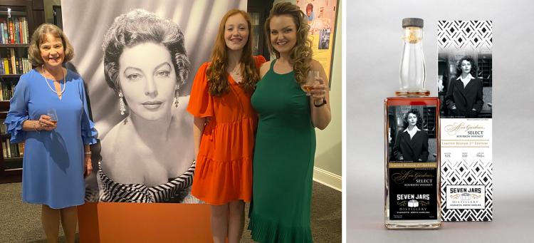 Ava Gardner Trust with Whiskey Bottle