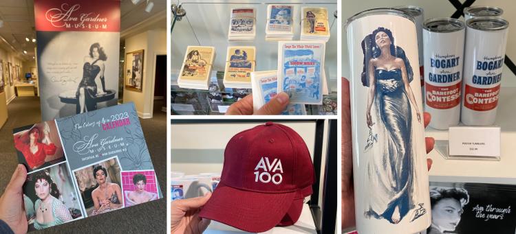 Ava Gardner Festival 2022 Recap new gift shop merchandise.