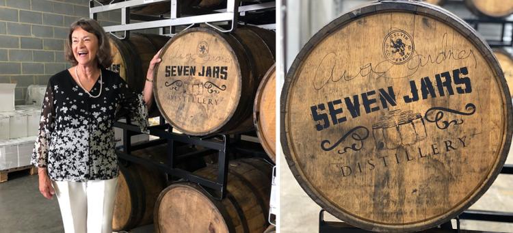 Ava Thompson at Seven Jars Distillery