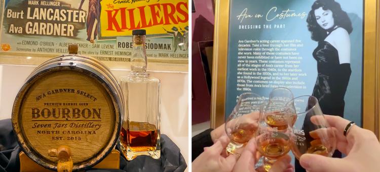 Ava Gardner Select Bourbon Whiskey Promo Shots