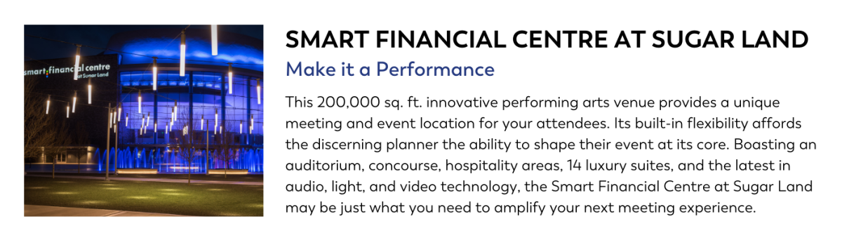 Smart Financial Centre at Sugar Land