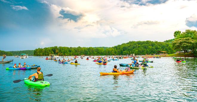Concerts by Canoe - Philpott Lake - Franklin County, VA