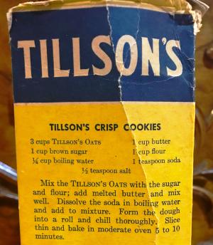 Tillson´s Crisp Cookies