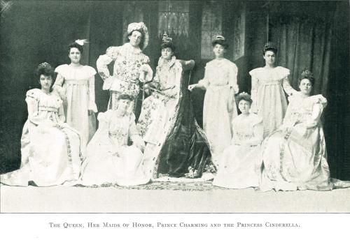 Queen Titania 1904 and her Court All-Hallow E'en Festival