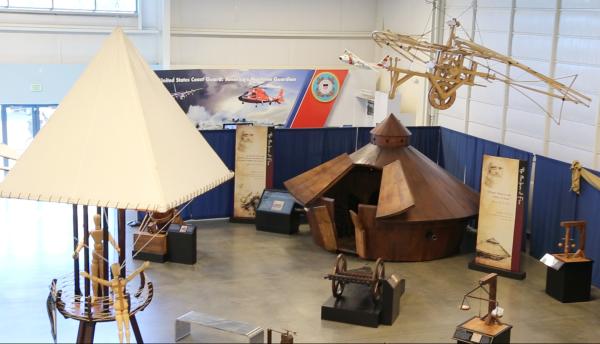 Sacramento showcases da Vinci inventions at Aerospace Museum