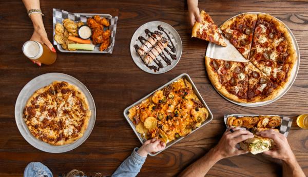 Pioneer Tap House Overhead Spread