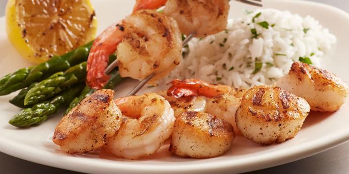 Bonefish grill sea scallops & shrimp deals