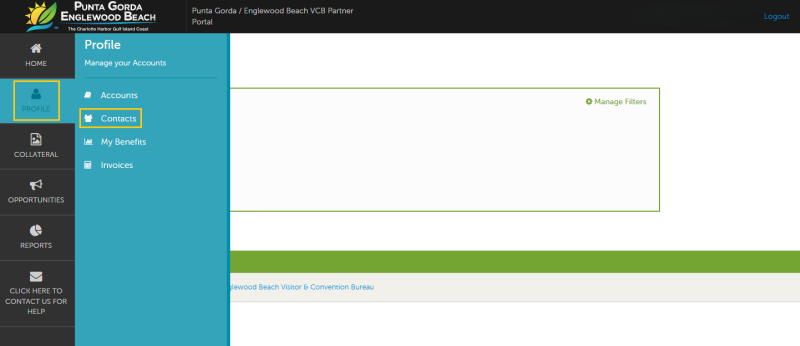 How to Update Contact in Partner Portal.