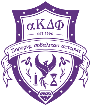 logo for delegate website. Alpha Kappa Delta Phi Annual Convention 2023