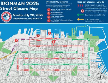 IRONMAN Road Closures