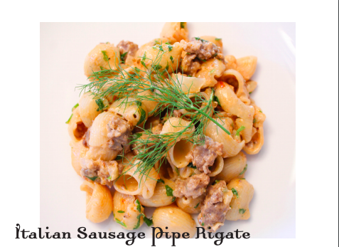 Italian Sausage Pipe Rigate