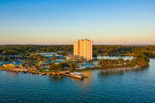 Lake Conroe Margaritaville Sunset