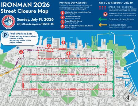 2026 IRONMAN Street Closures